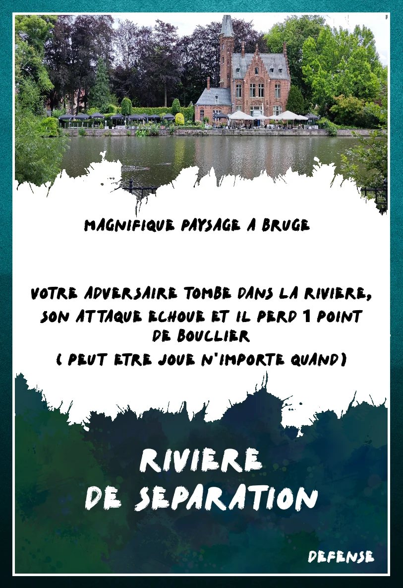 Life Quest — carte Défense « Rivière de séparation » du jeu original