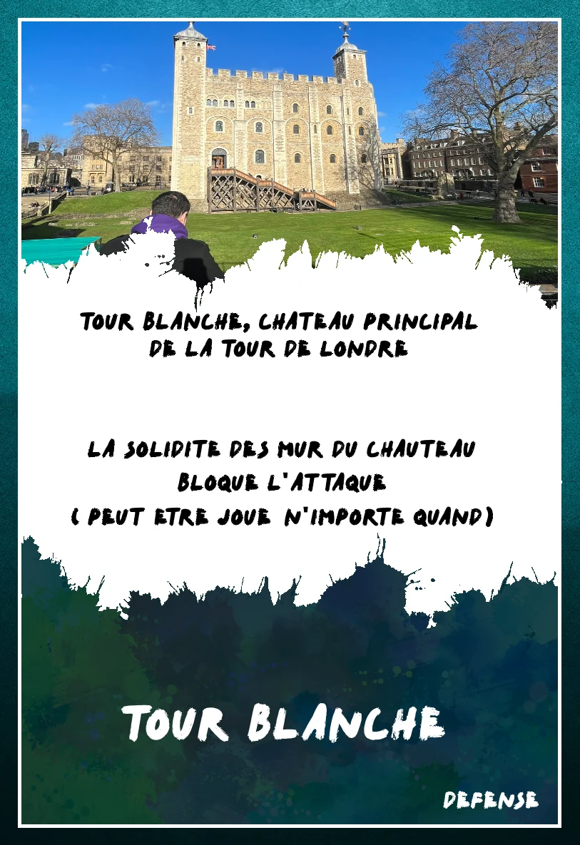Life Quest — carte Défense « Tour Blanche » du jeu original