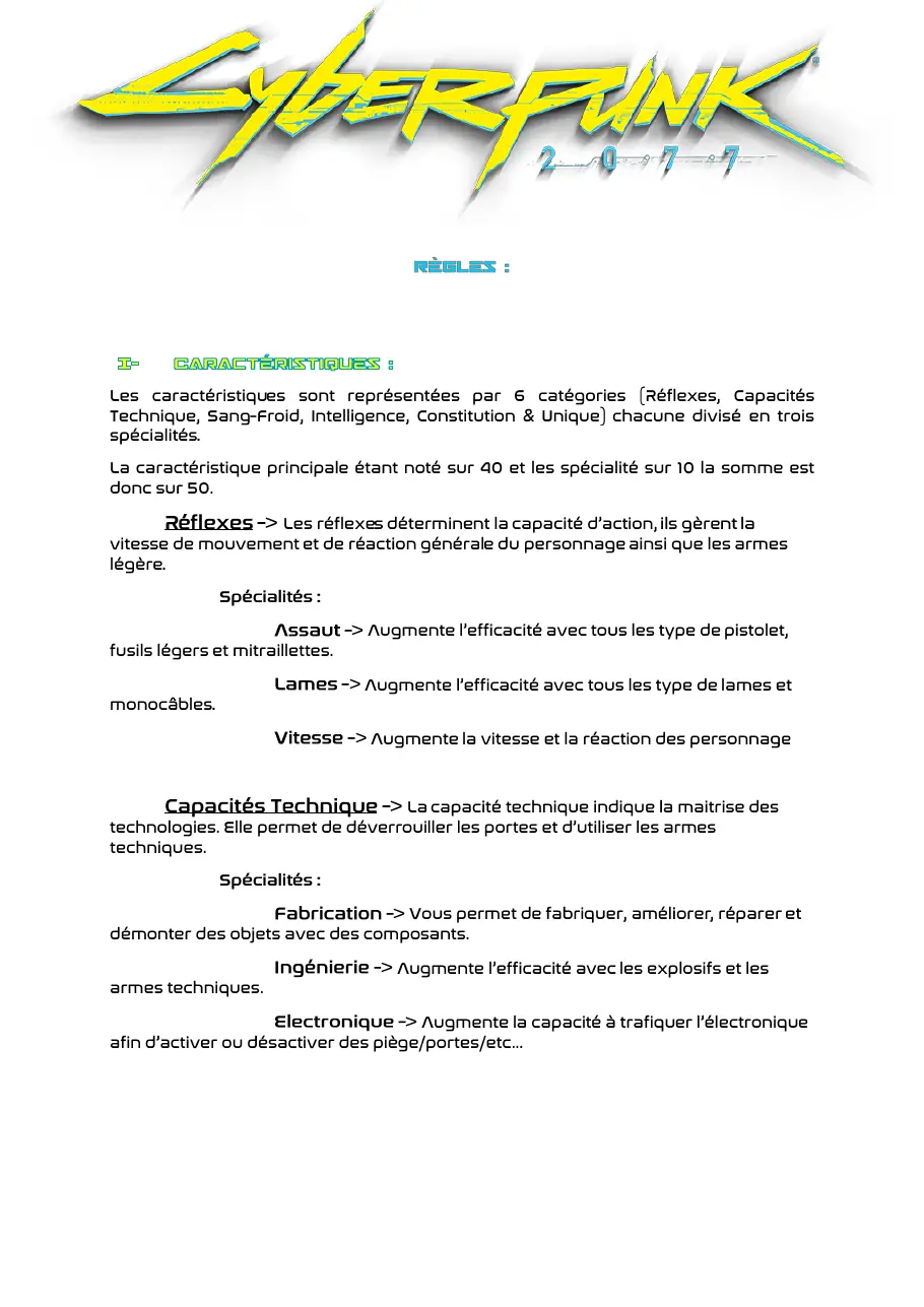Rules — 1 / 3