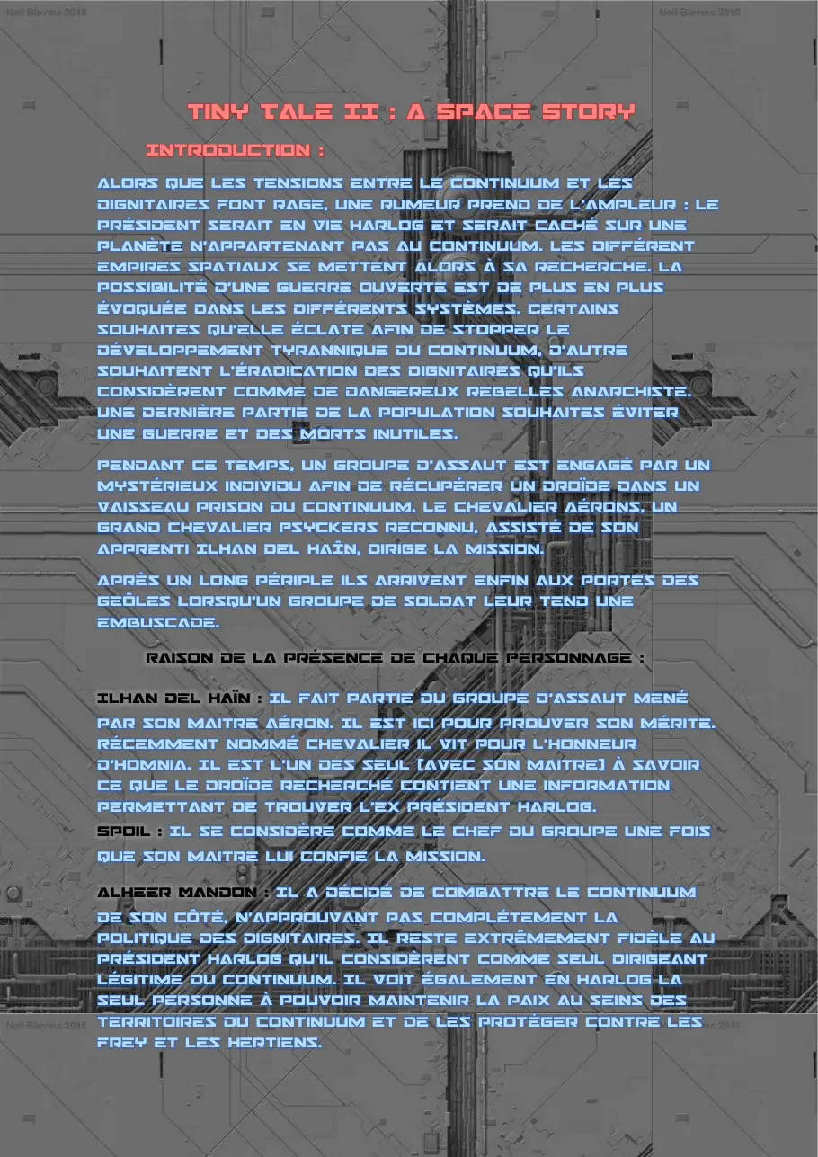 Map-by-map scenario — 1 / 7